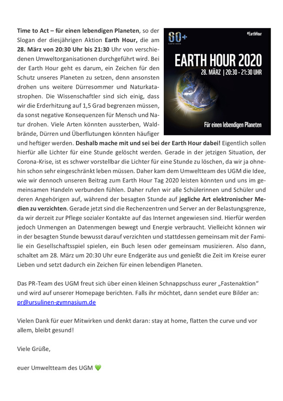 Earth Hour