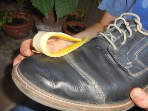 Was haben Schuhe und Bananenschalen miteinander zu tun?