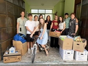 SOR-Gruppe des Ursulinen-Gymnasiums sammelt Spenden f�r das Kinderkaufhaus Plus