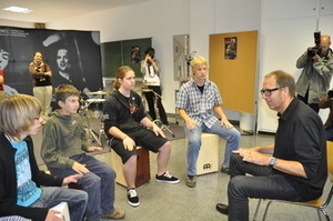 Erstes Casting der Popakademie mit Prof. Udo Dahmen