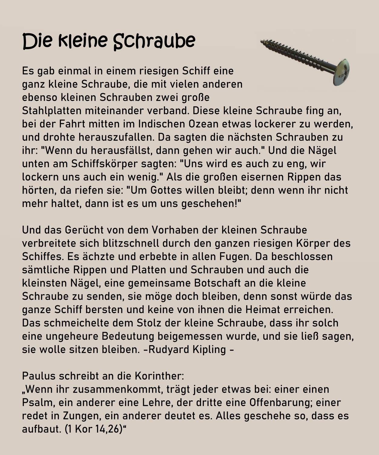 19 Morgenimpuls