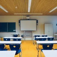 Klassenzimmer im Neubau sind alle mit Smartboards ausgestattet