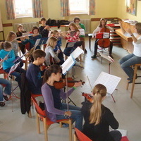 Frau Stegmaier und das Orchester