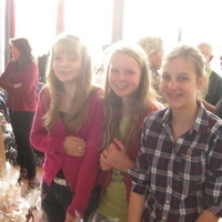 Die M�dels von der 7b strahlen auch