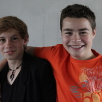 zufriedene Sch�ler