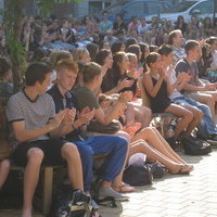Die Sch�ler sind es auch