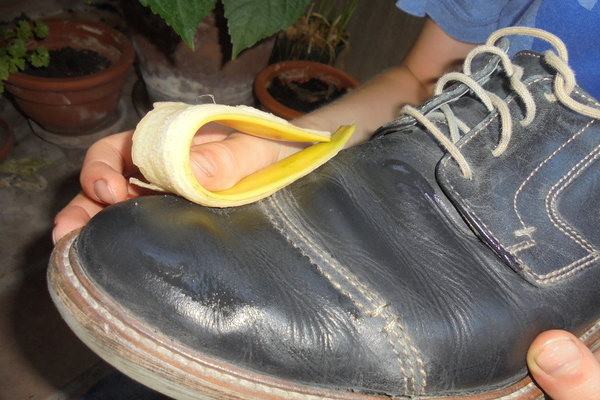 Was haben Schuhe und Bananenschalen miteinander zu tun?